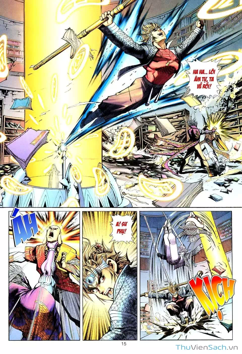 Truyện Tranh Đại Thánh Vương trang 4