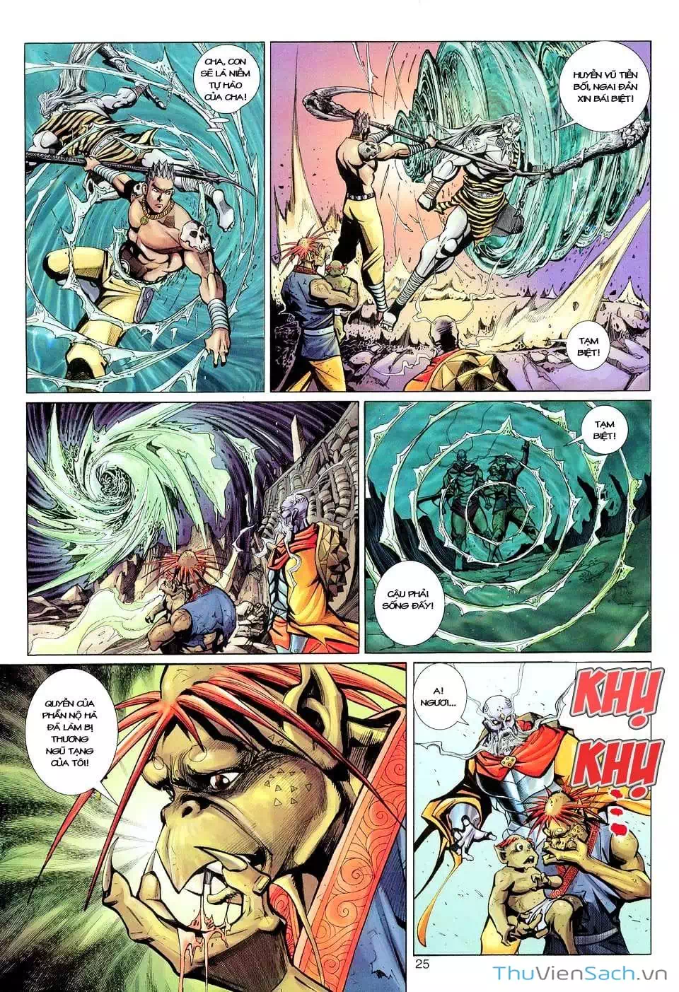 Truyện Tranh Đại Thánh Vương trang 4