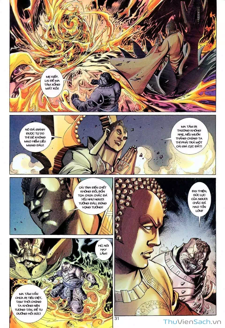 Truyện Tranh Đại Thánh Vương trang 4