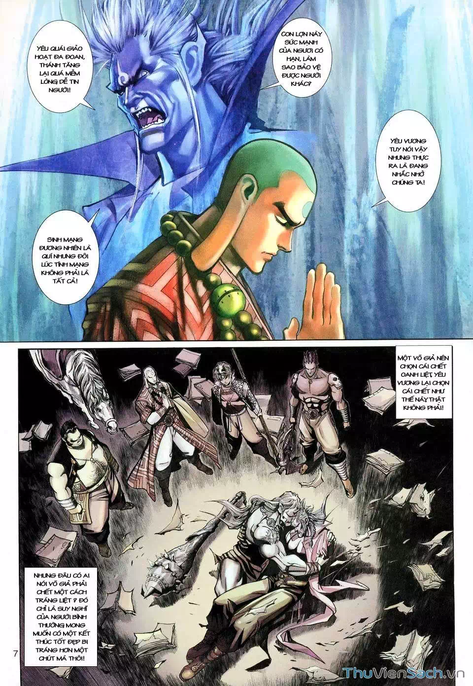 Truyện Tranh Đại Thánh Vương trang 4