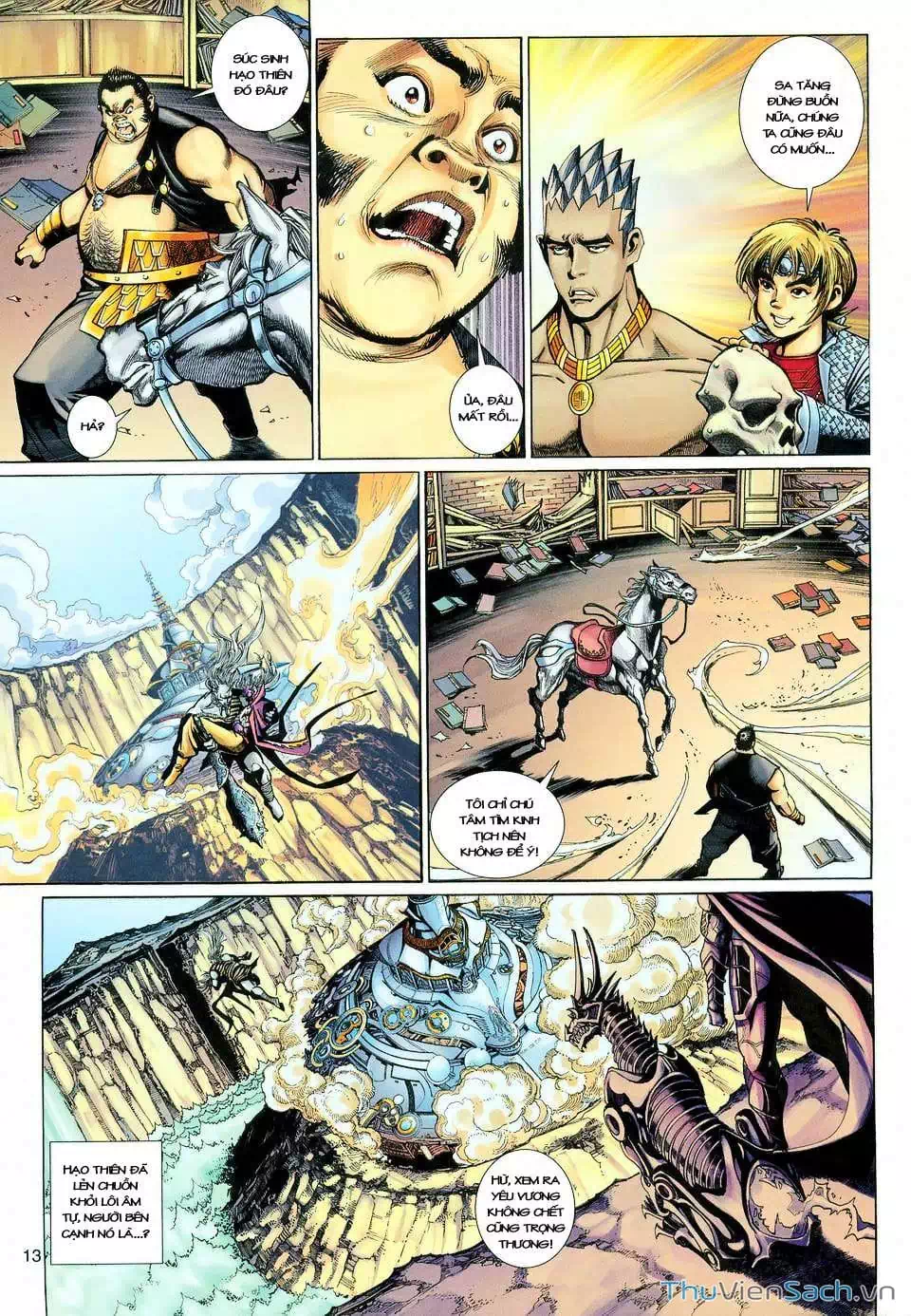 Truyện Tranh Đại Thánh Vương trang 4