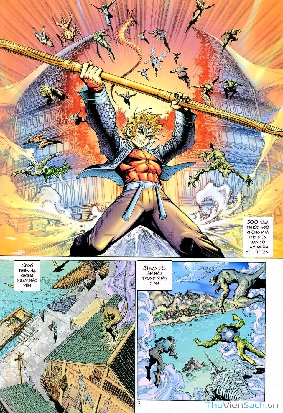 Truyện Tranh Đại Thánh Vương trang 4