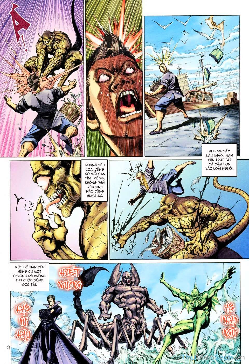 Truyện Tranh Đại Thánh Vương trang 4