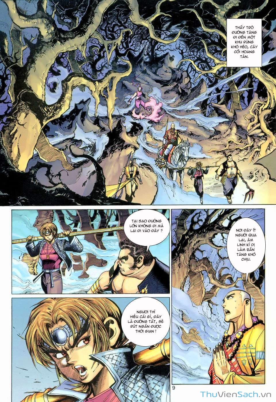 Truyện Tranh Đại Thánh Vương trang 4