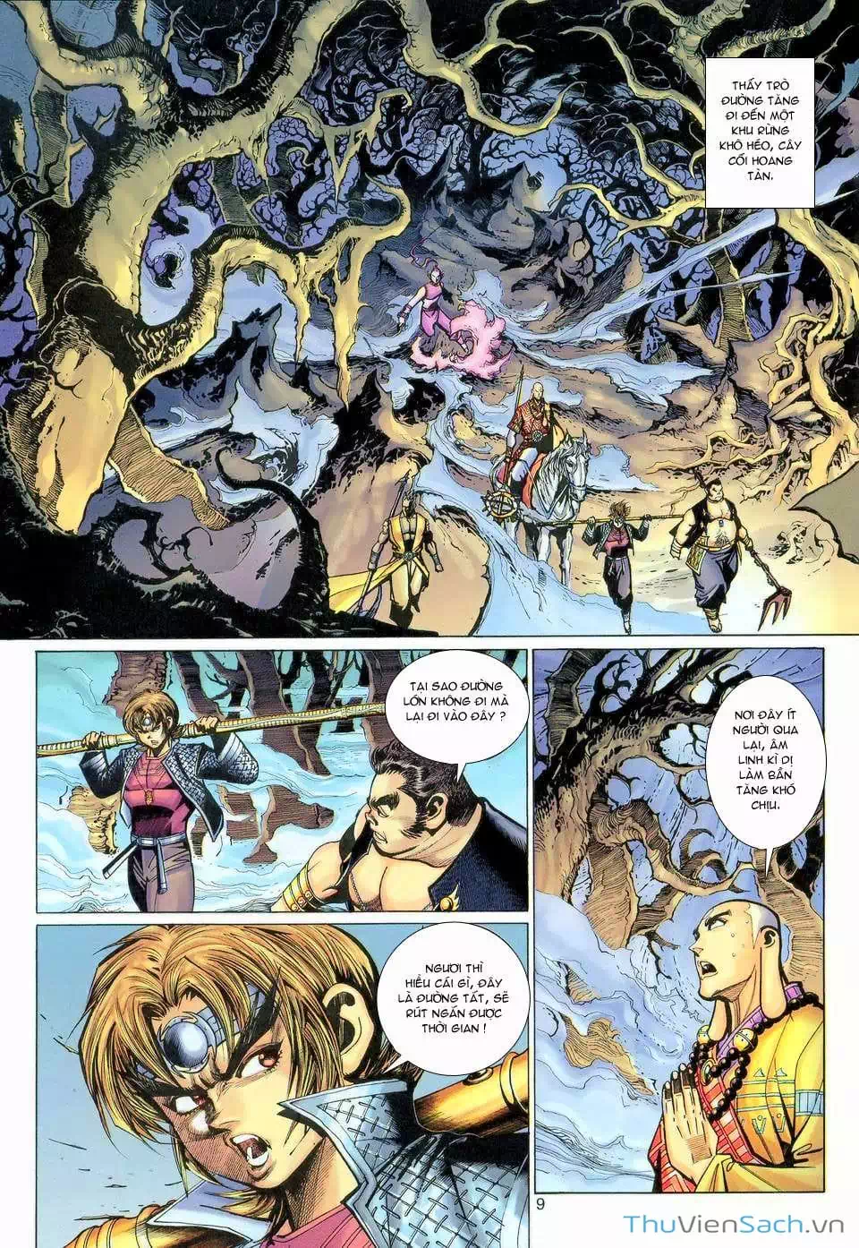 Truyện Tranh Đại Thánh Vương trang 4