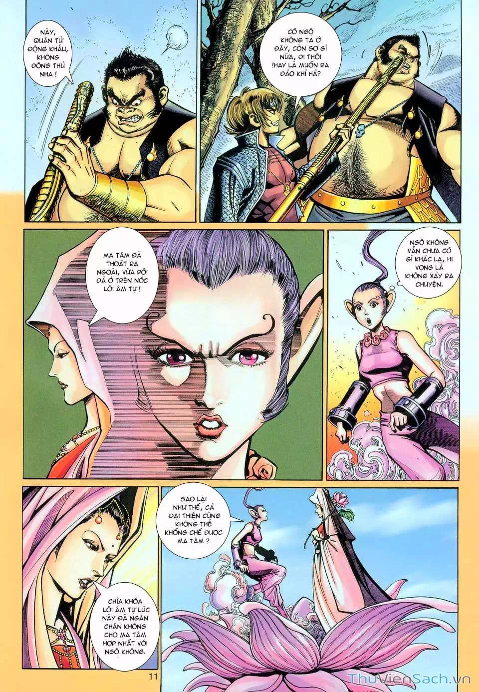 Truyện Tranh Đại Thánh Vương trang 4