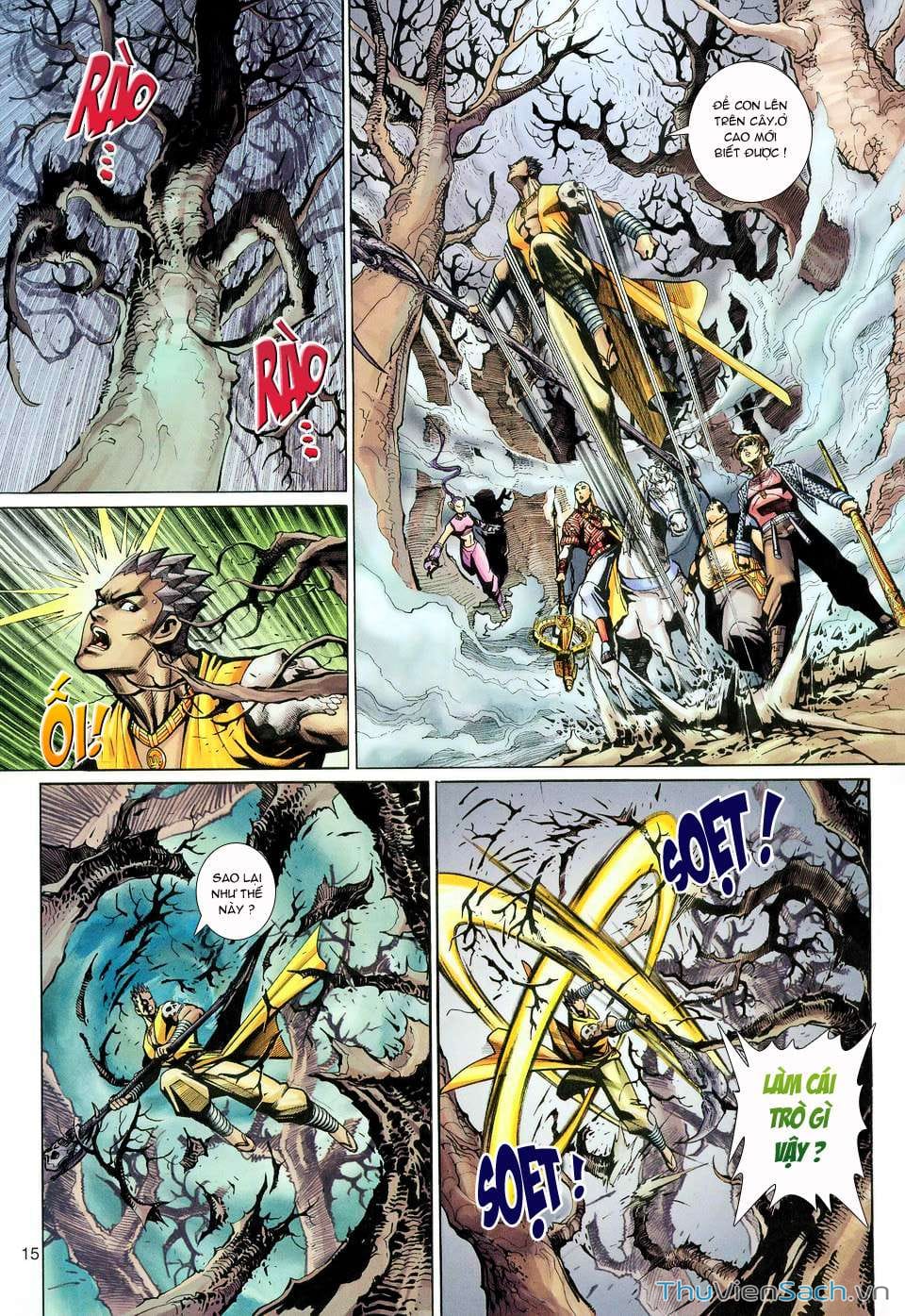 Truyện Tranh Đại Thánh Vương trang 4