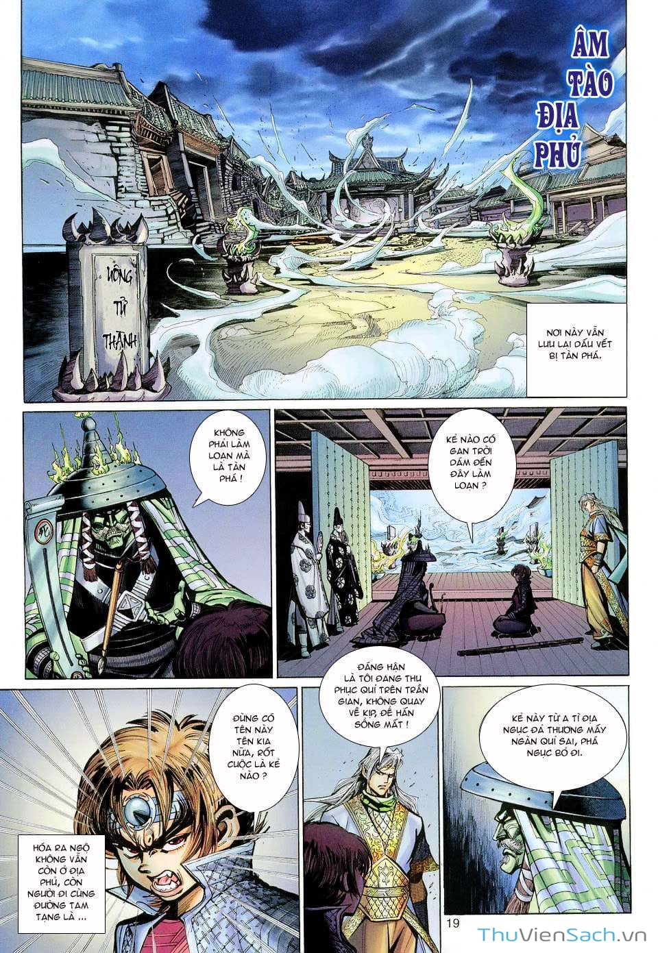 Truyện Tranh Đại Thánh Vương trang 4