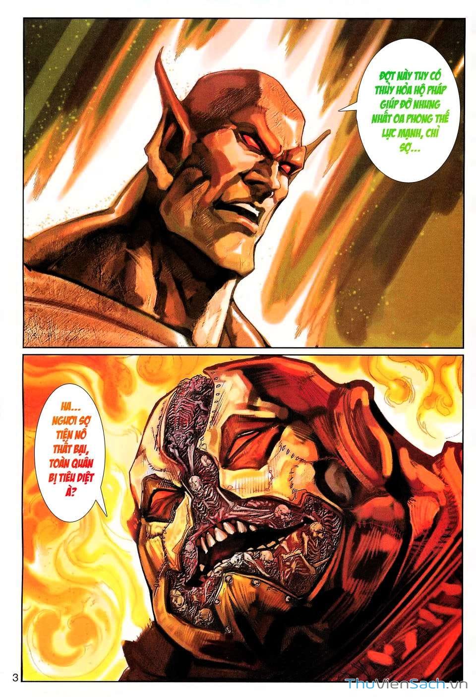 Truyện Tranh Đại Thánh Vương trang 4