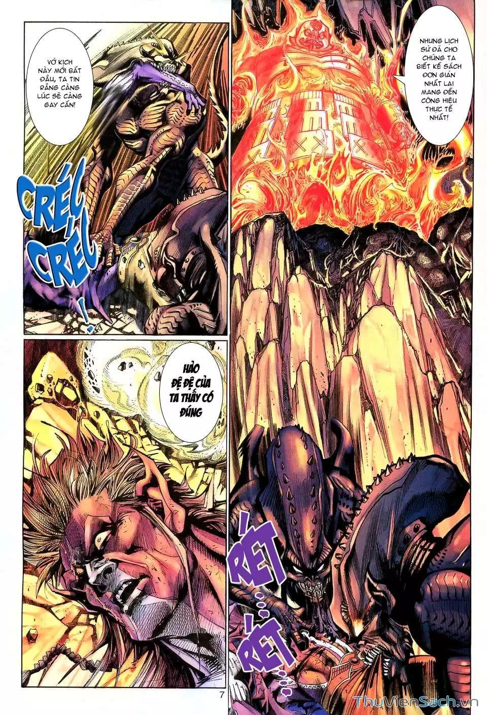 Truyện Tranh Đại Thánh Vương trang 4