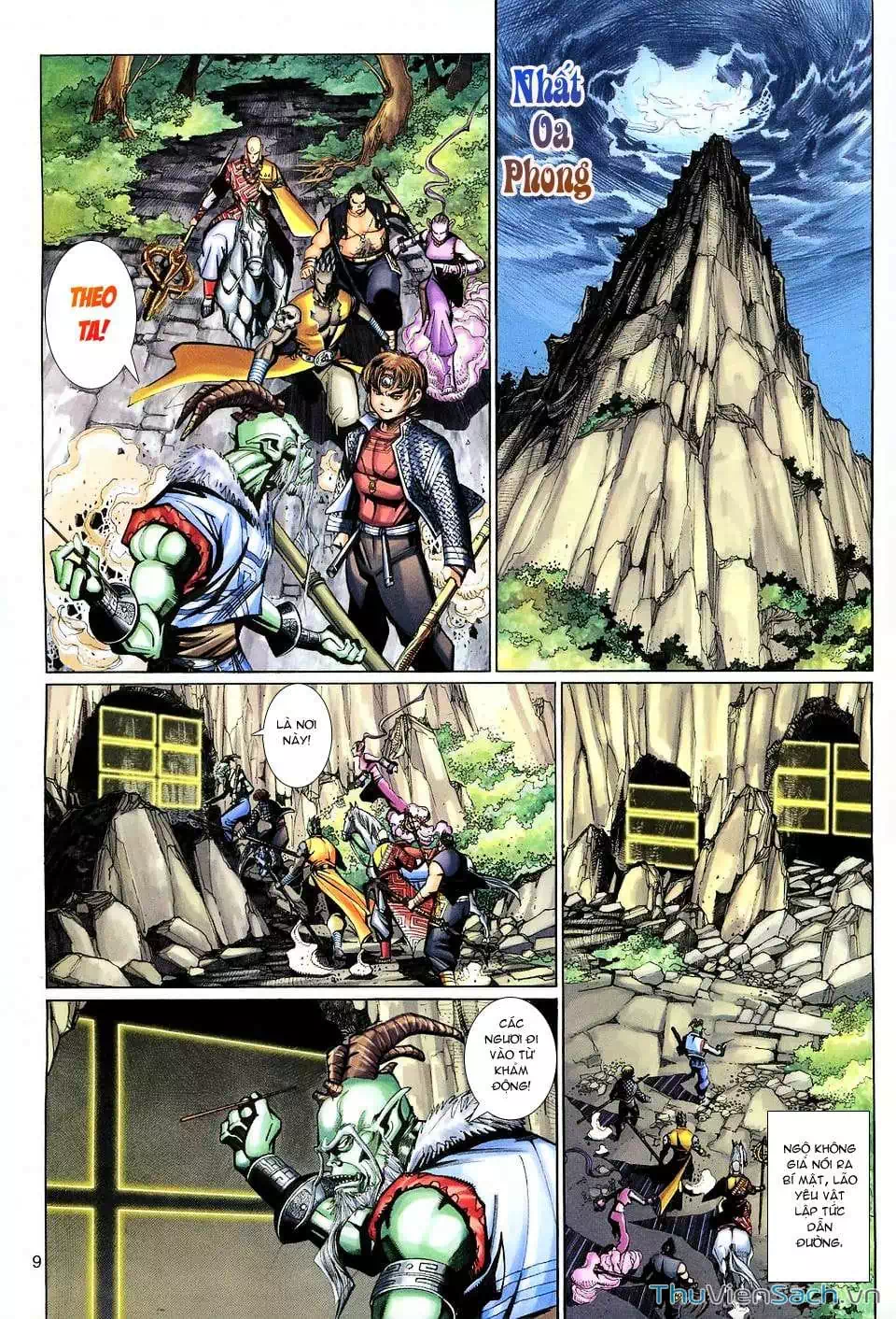 Truyện Tranh Đại Thánh Vương trang 4