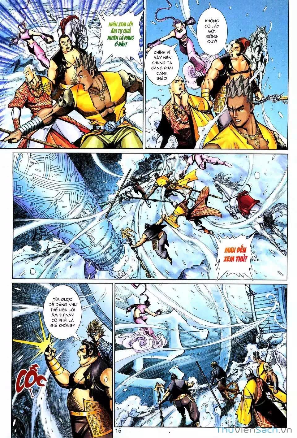 Truyện Tranh Đại Thánh Vương trang 4