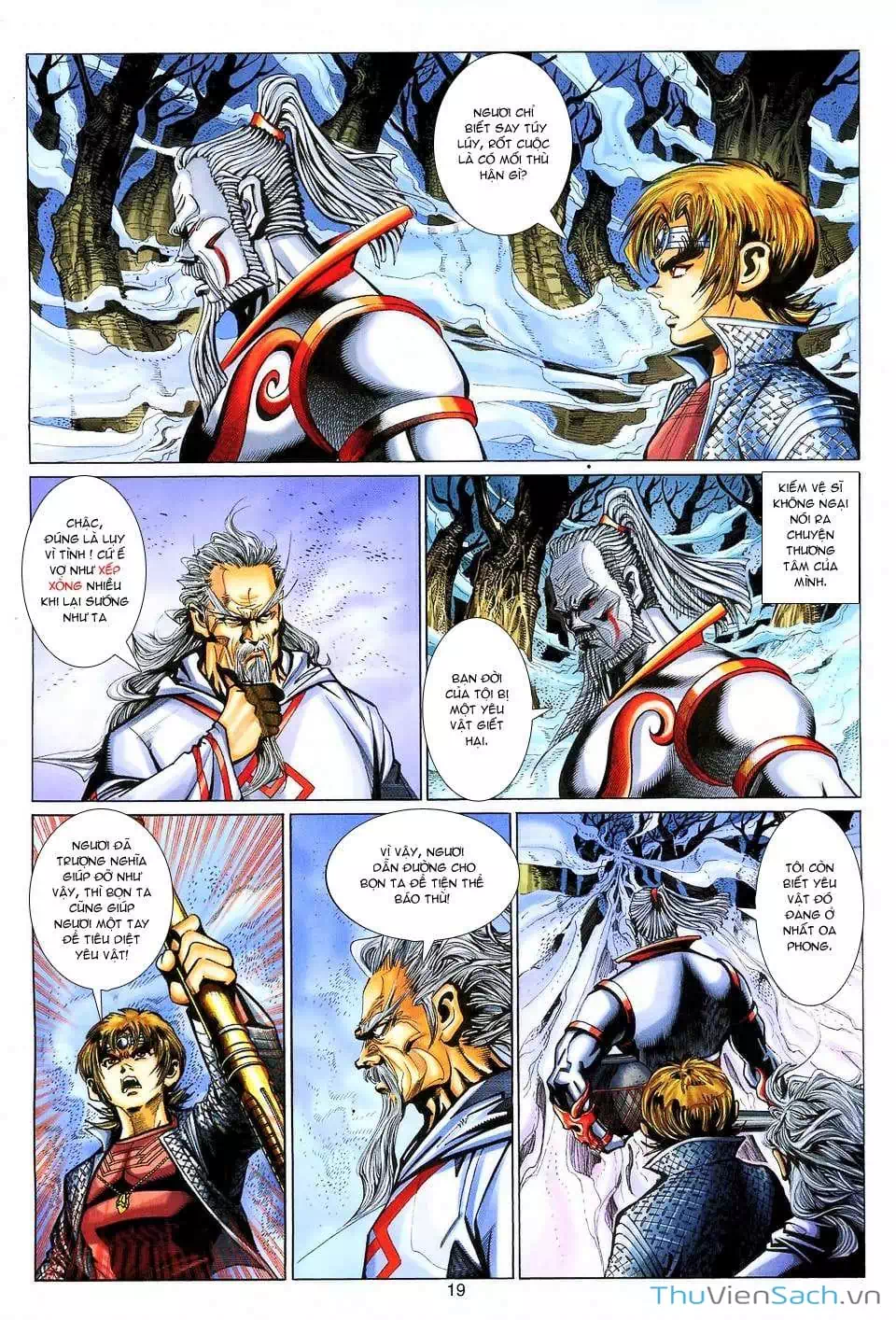 Truyện Tranh Đại Thánh Vương trang 4