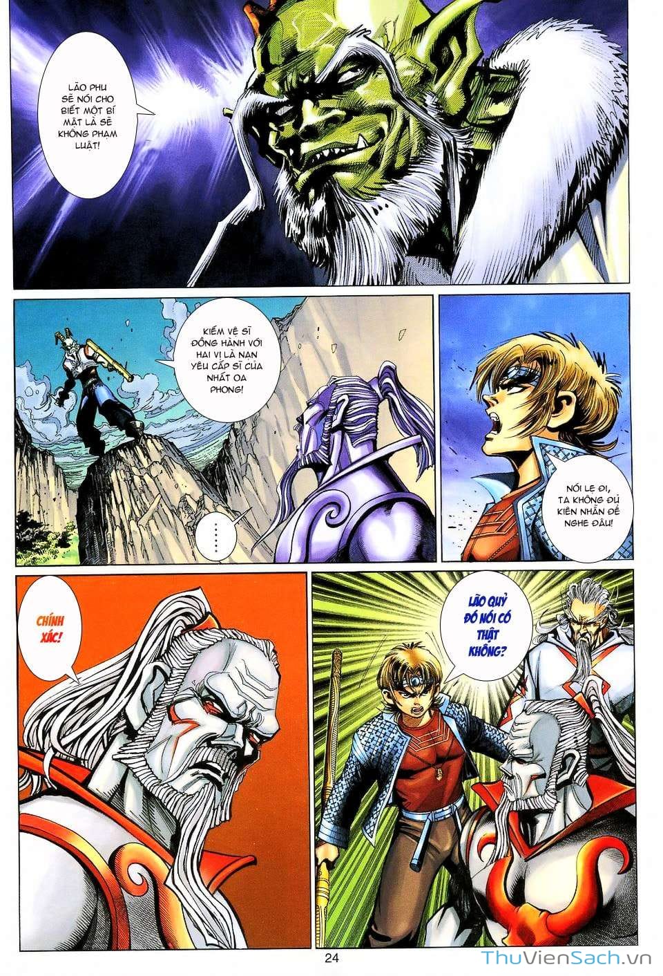 Truyện Tranh Đại Thánh Vương trang 4