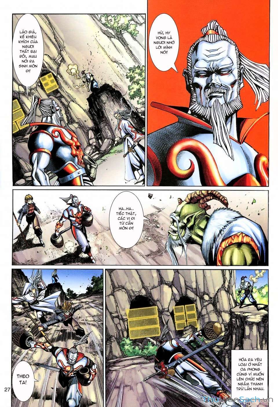 Truyện Tranh Đại Thánh Vương trang 4