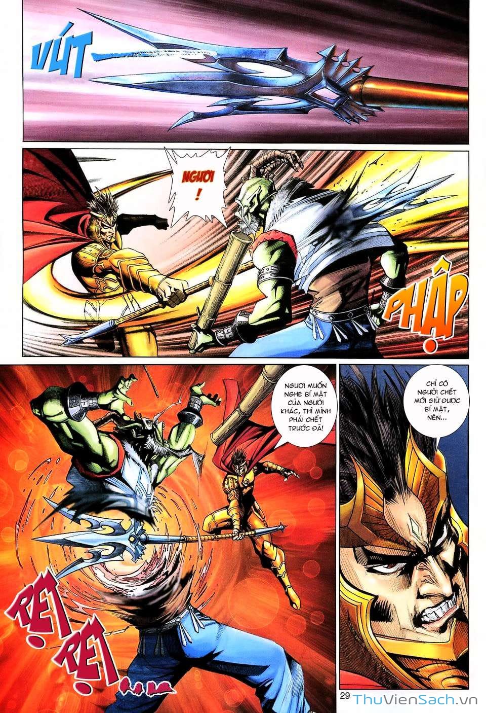 Truyện Tranh Đại Thánh Vương trang 4