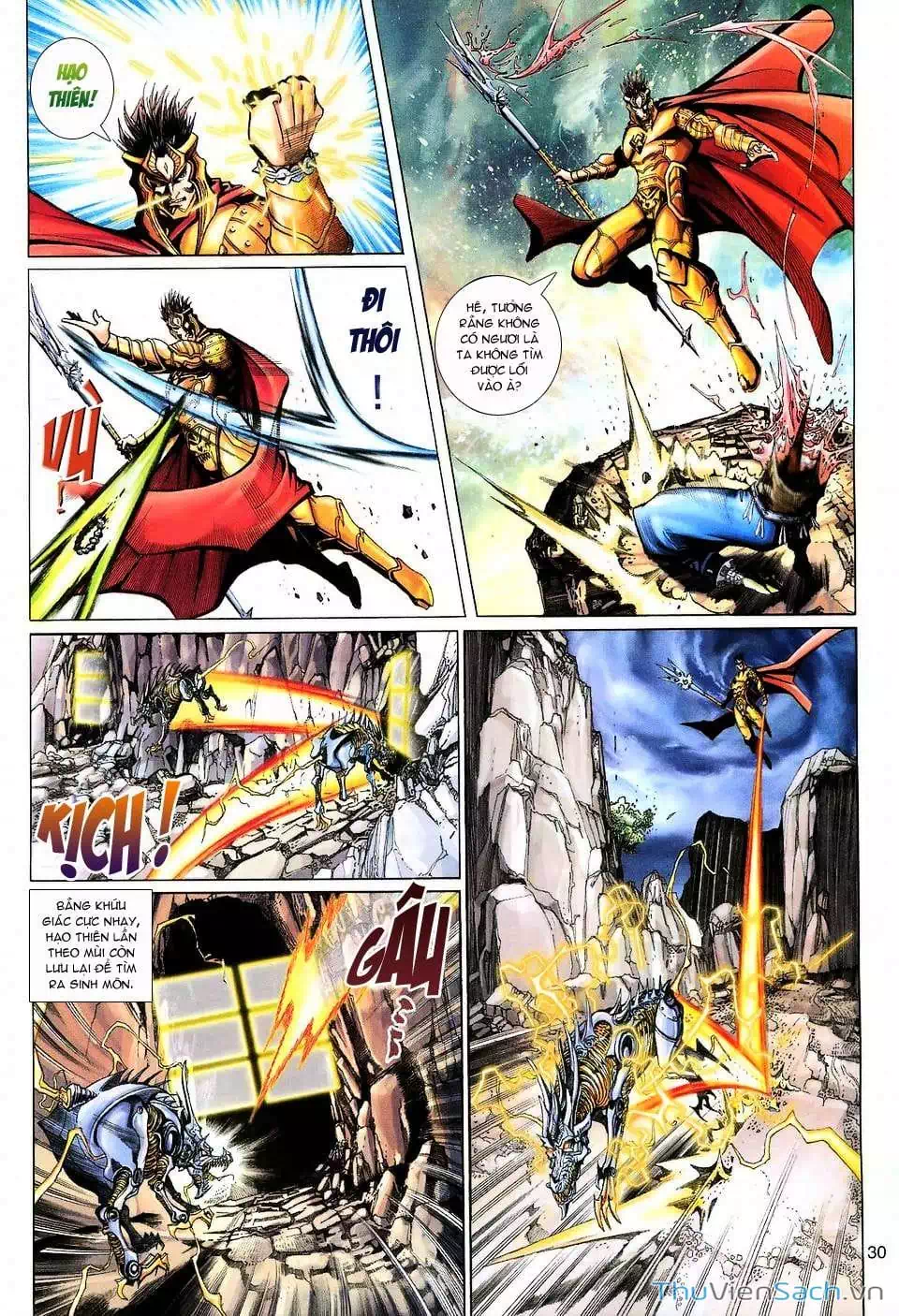 Truyện Tranh Đại Thánh Vương trang 4