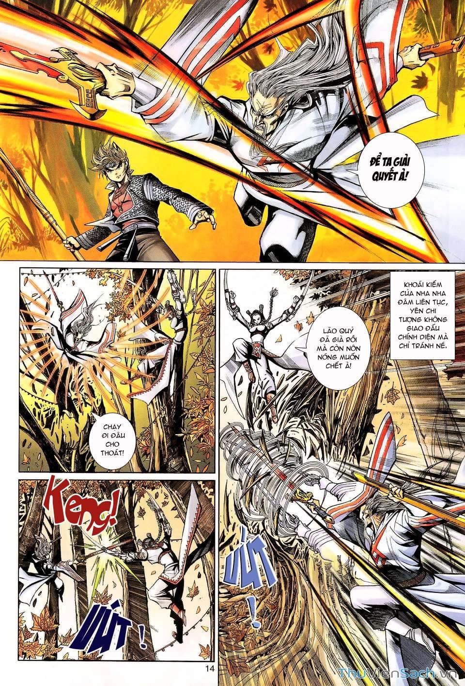 Truyện Tranh Đại Thánh Vương trang 4