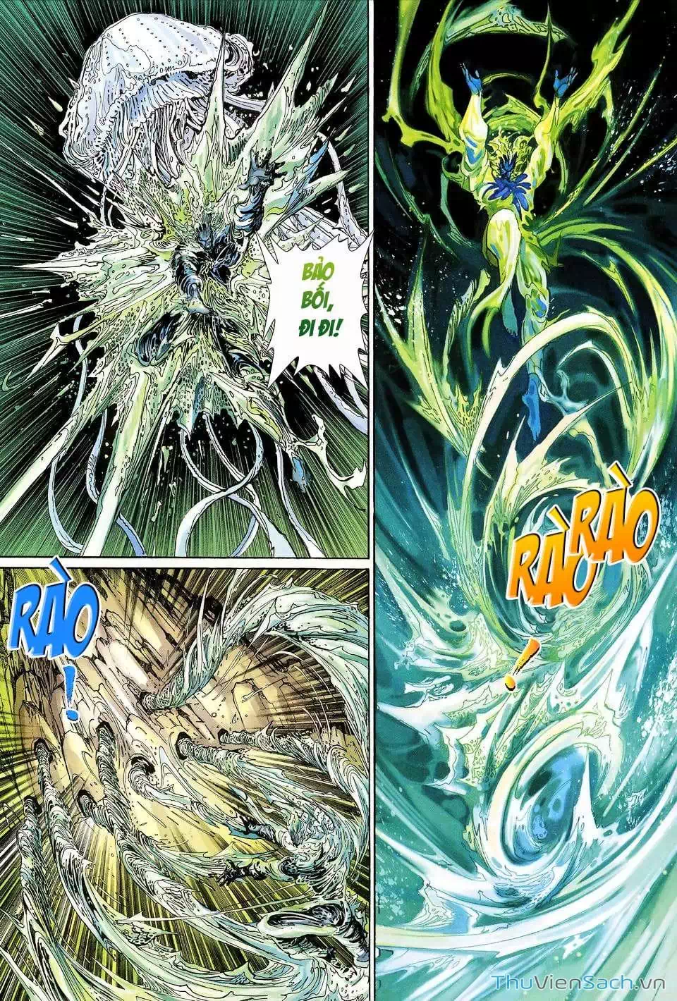 Truyện Tranh Đại Thánh Vương trang 4