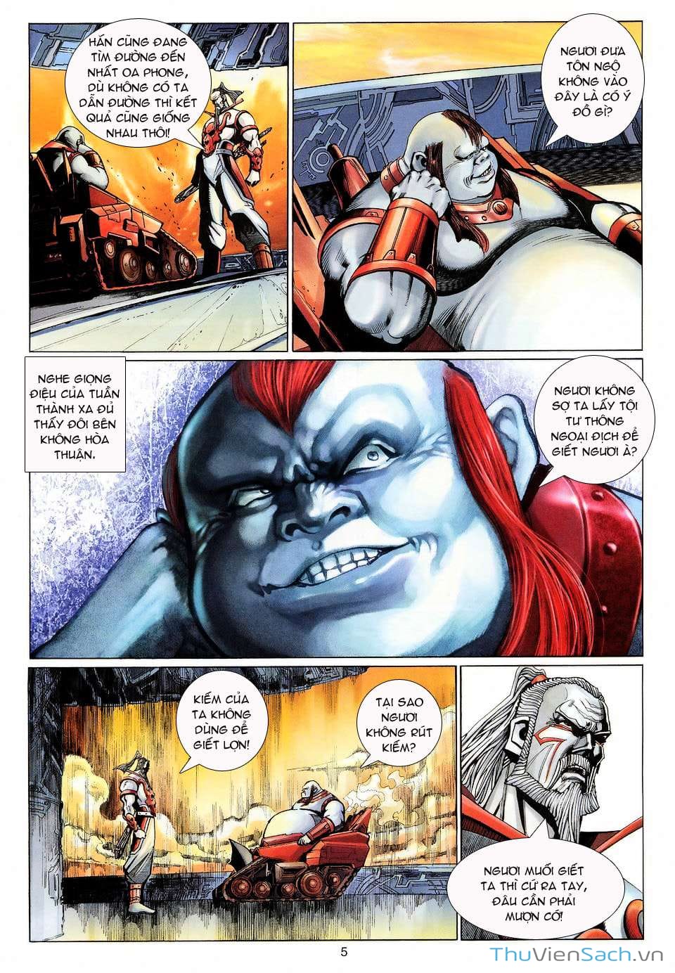 Truyện Tranh Đại Thánh Vương trang 4