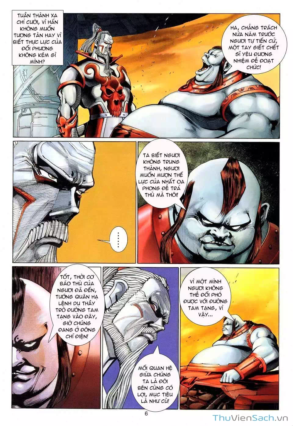 Truyện Tranh Đại Thánh Vương trang 4