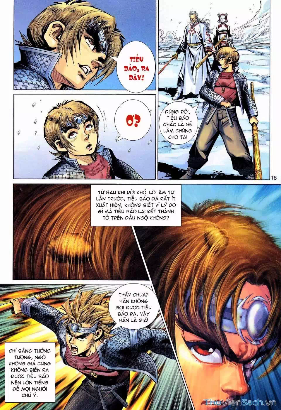 Truyện Tranh Đại Thánh Vương trang 4