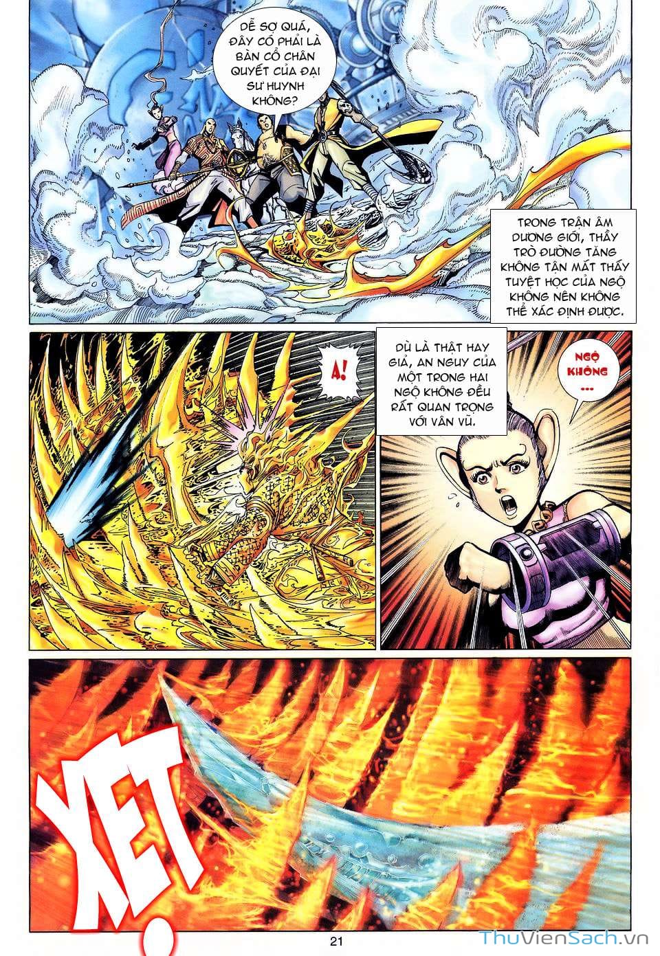 Truyện Tranh Đại Thánh Vương trang 4