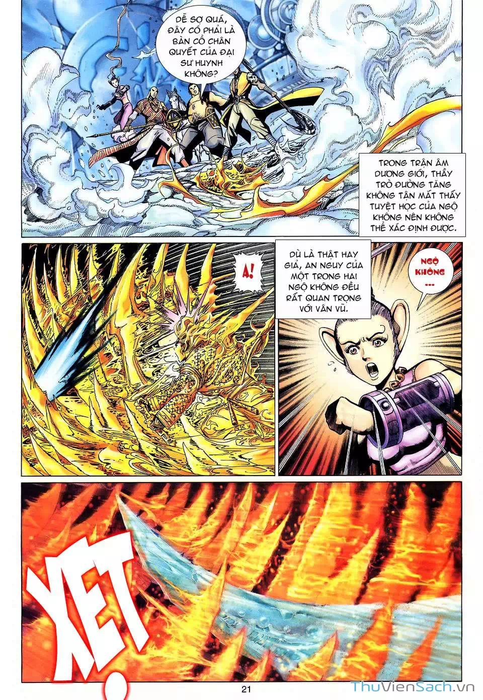 Truyện Tranh Đại Thánh Vương trang 4