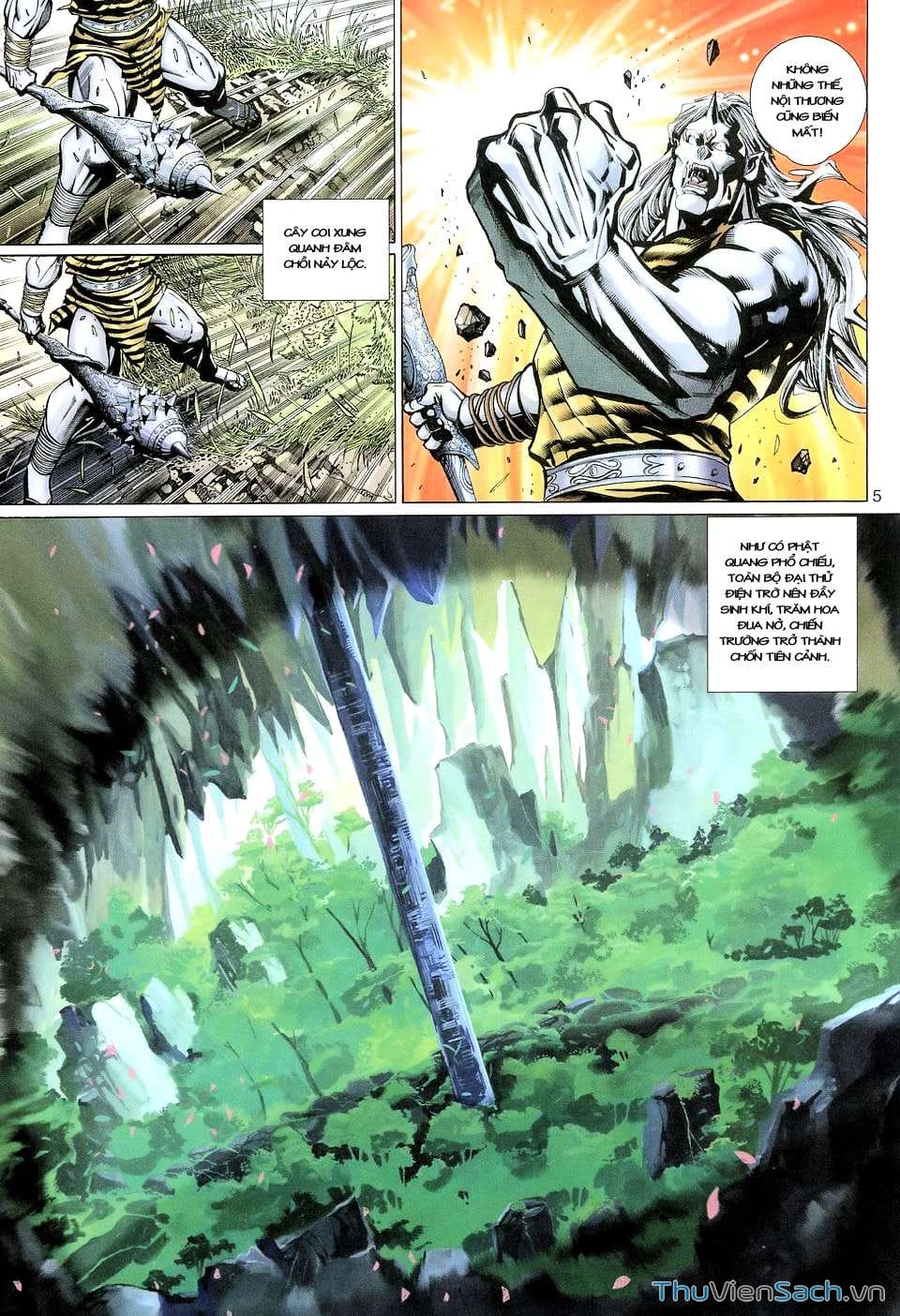 Truyện Tranh Đại Thánh Vương trang 4