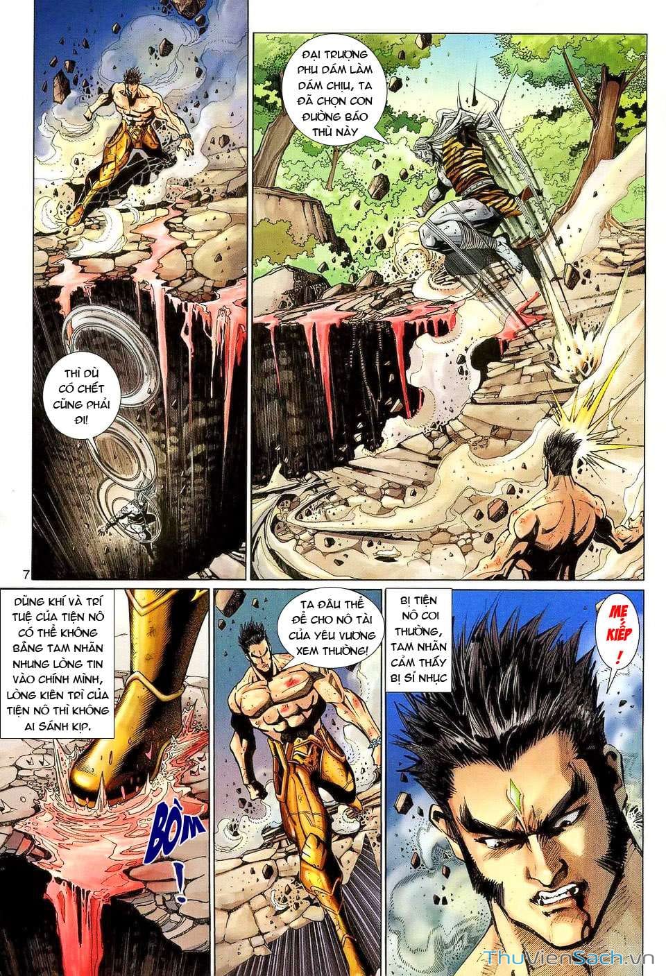 Truyện Tranh Đại Thánh Vương trang 4