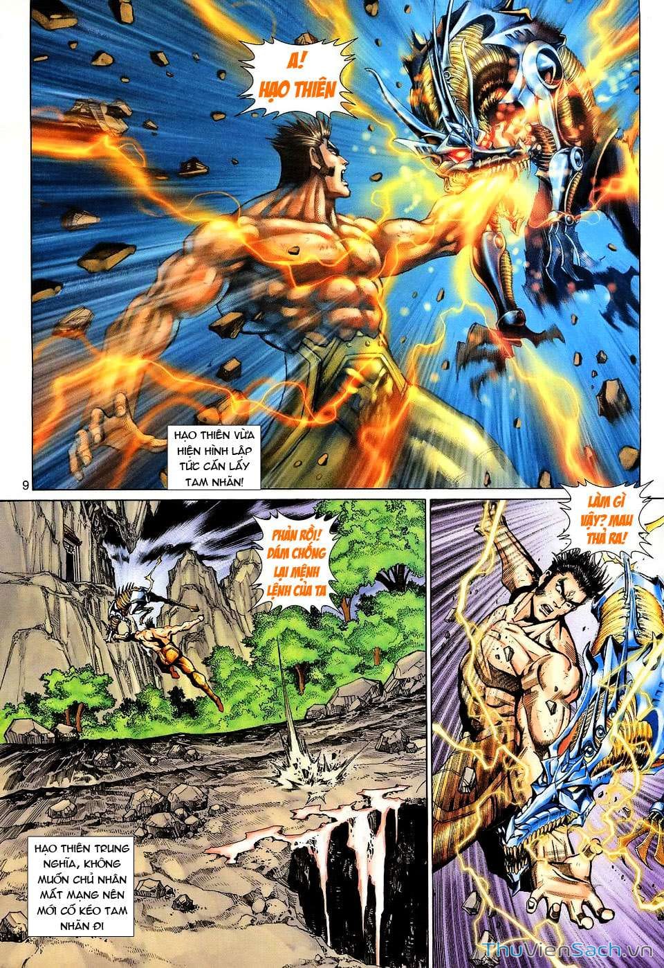 Truyện Tranh Đại Thánh Vương trang 4