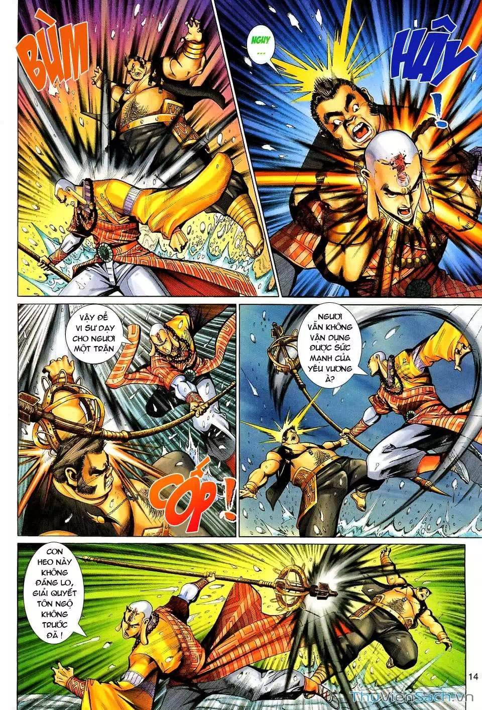 Truyện Tranh Đại Thánh Vương trang 4