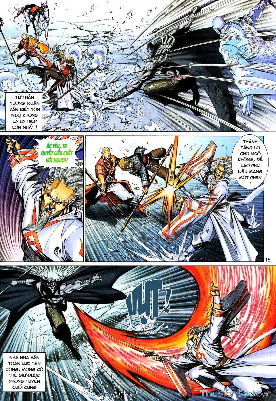 Truyện Tranh Đại Thánh Vương trang 4