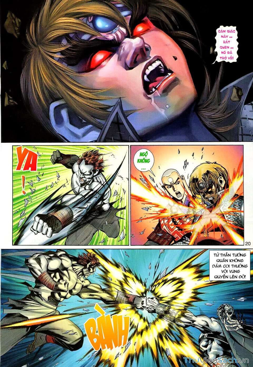 Truyện Tranh Đại Thánh Vương trang 4