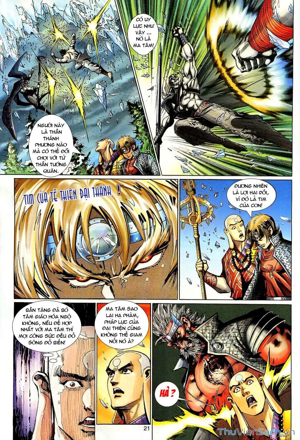 Truyện Tranh Đại Thánh Vương trang 4