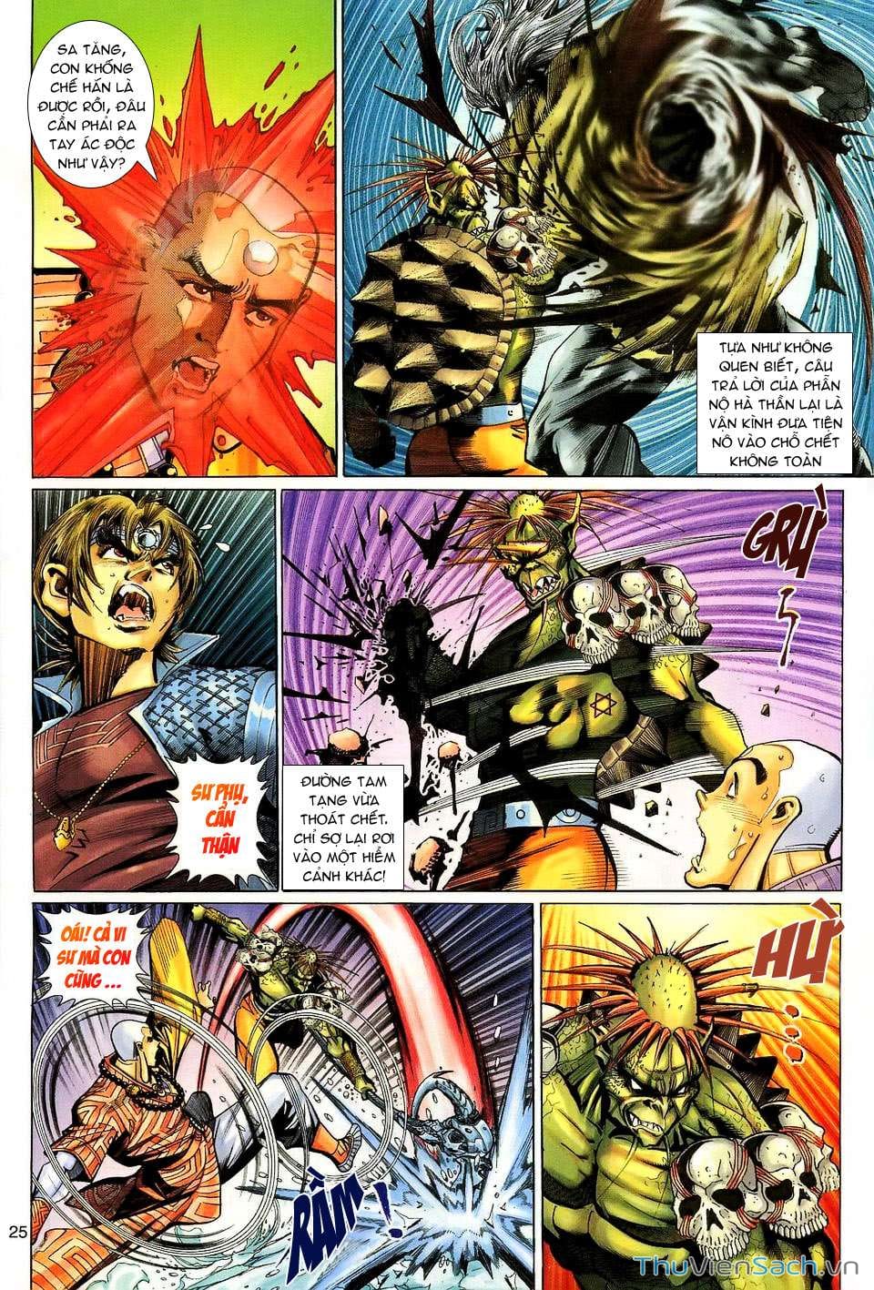 Truyện Tranh Đại Thánh Vương trang 4