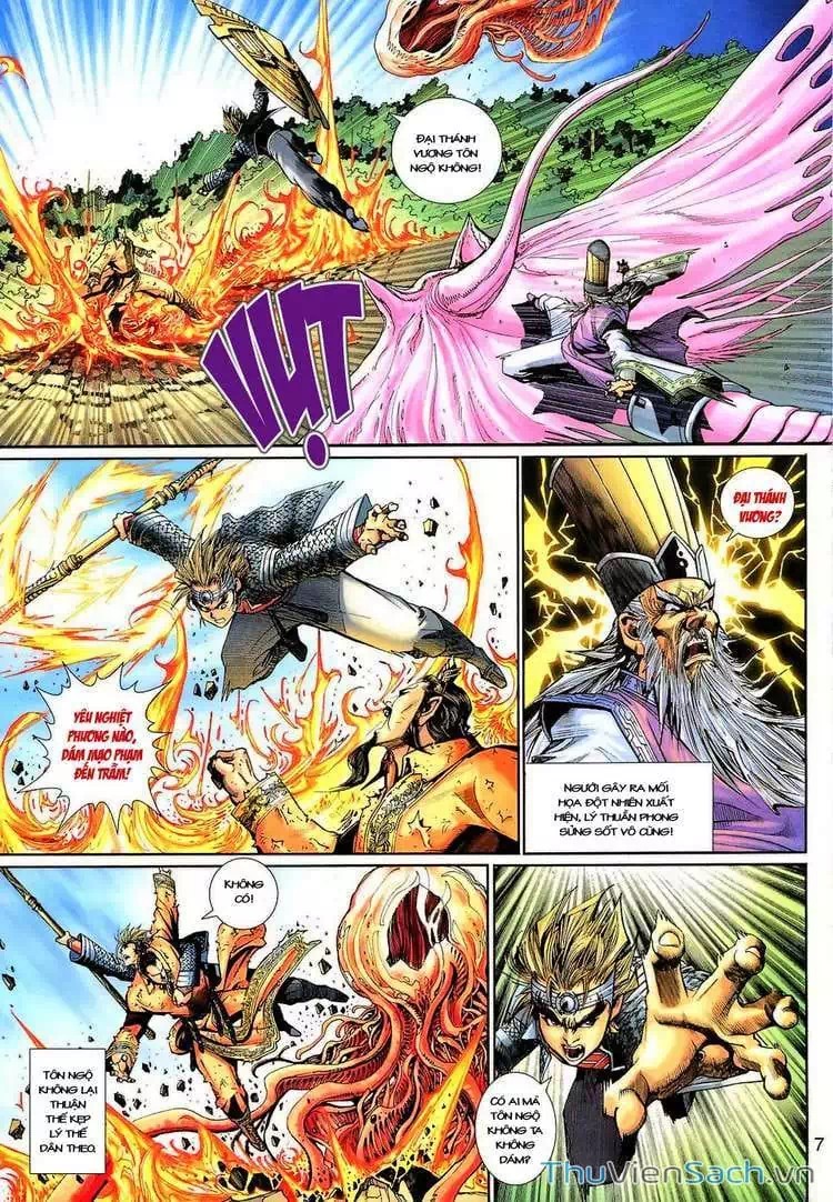 Truyện Tranh Đại Thánh Vương trang 4