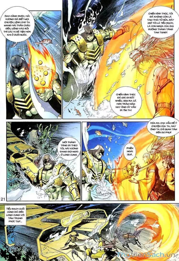 Truyện Tranh Đại Thánh Vương trang 4