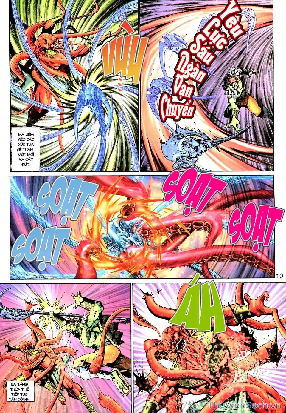 Truyện Tranh Đại Thánh Vương trang 4