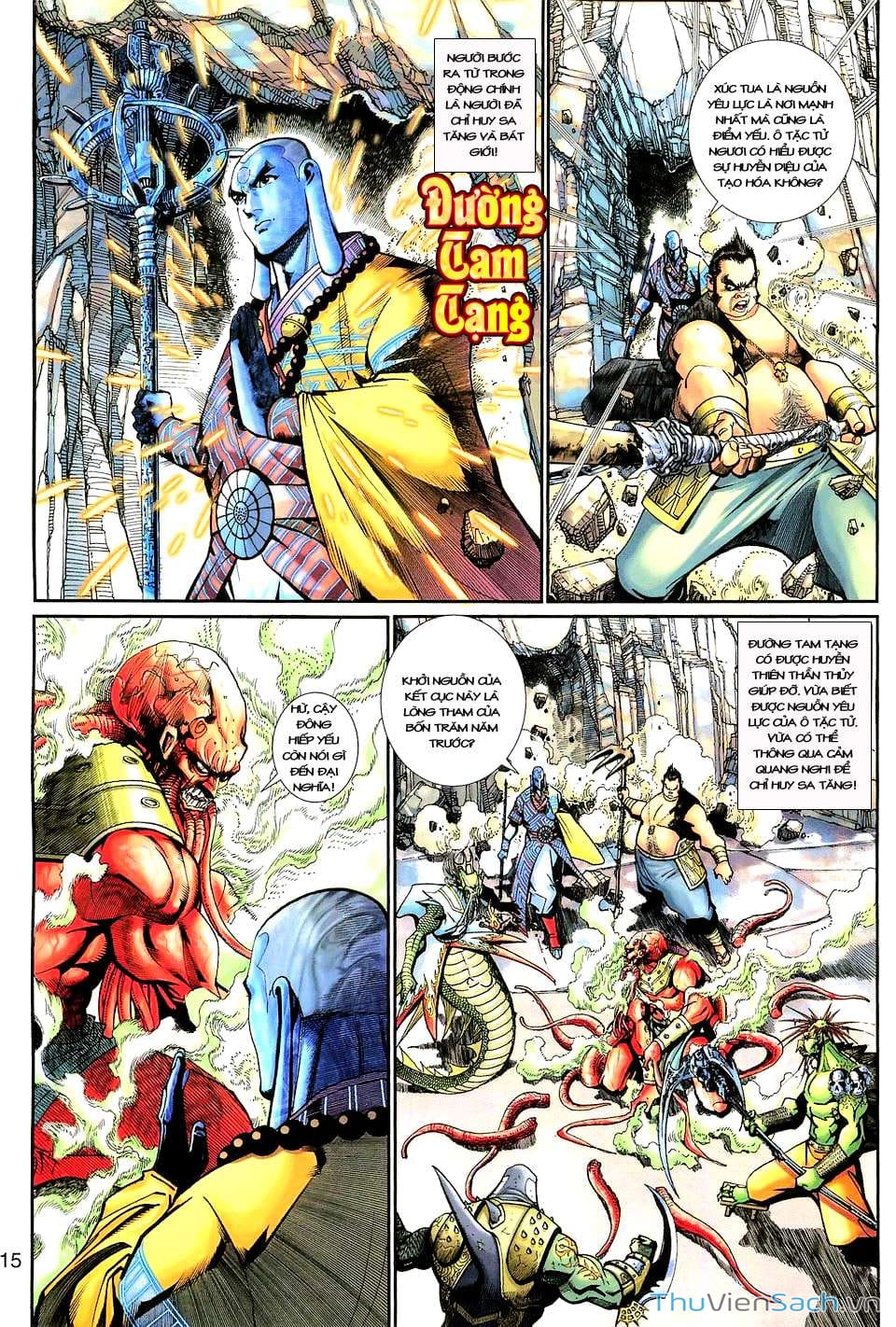 Truyện Tranh Đại Thánh Vương trang 4