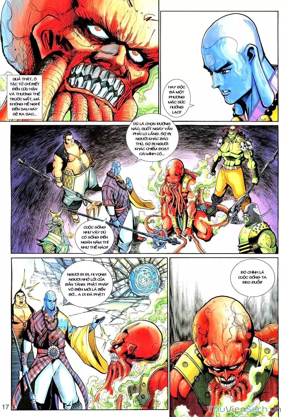 Truyện Tranh Đại Thánh Vương trang 4