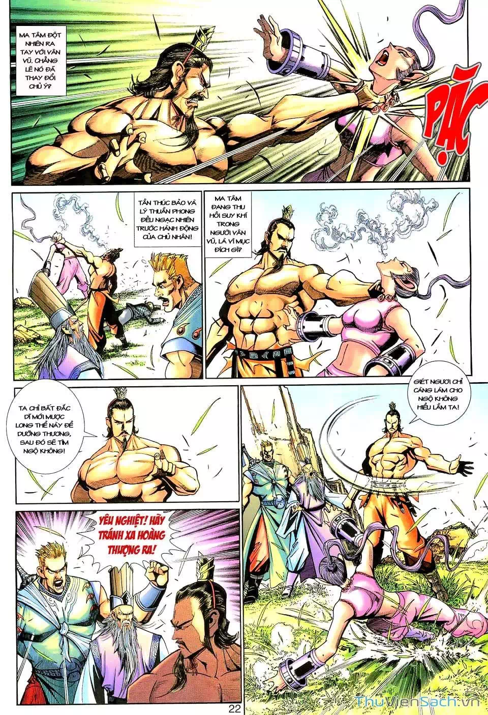 Truyện Tranh Đại Thánh Vương trang 4