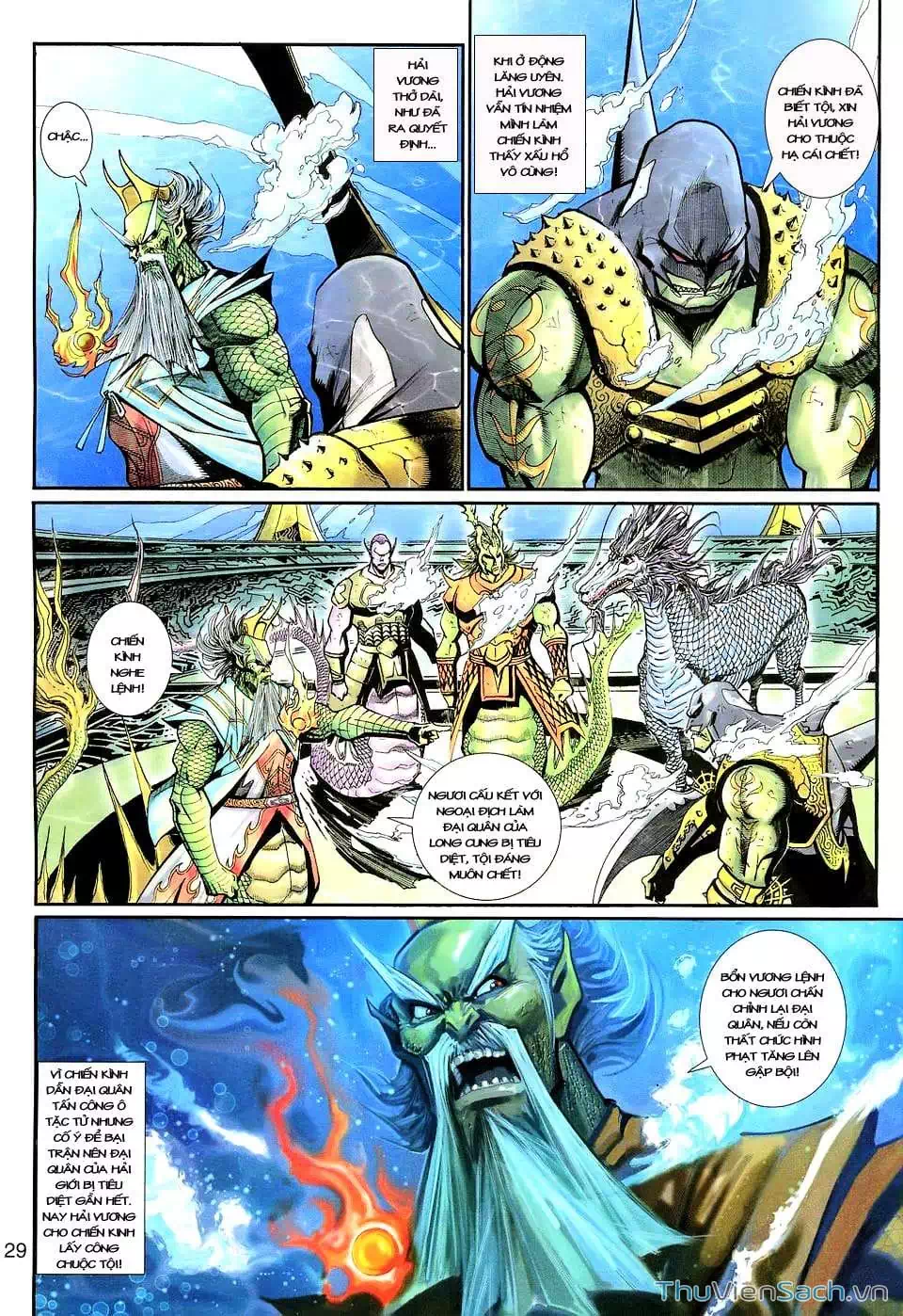 Truyện Tranh Đại Thánh Vương trang 4