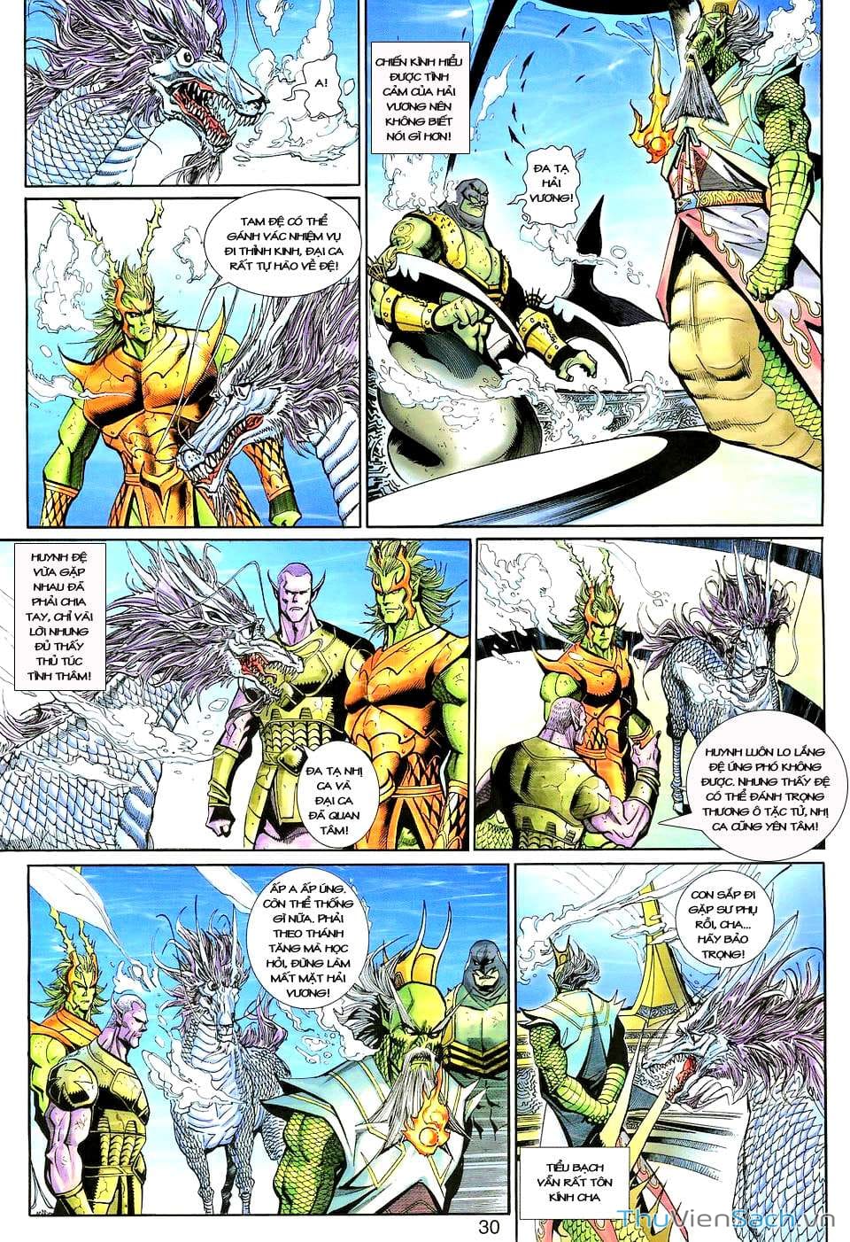 Truyện Tranh Đại Thánh Vương trang 4