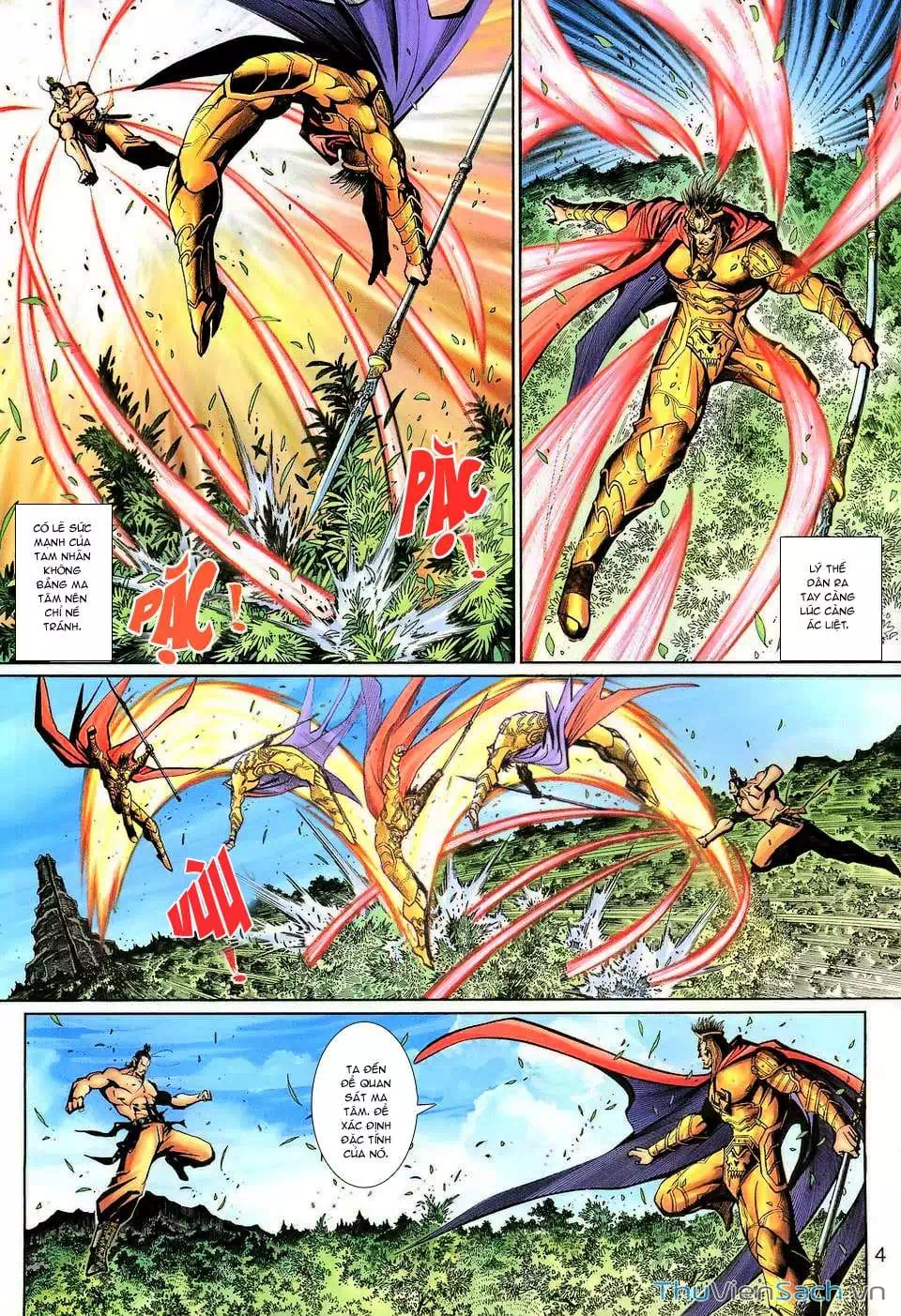 Truyện Tranh Đại Thánh Vương trang 4