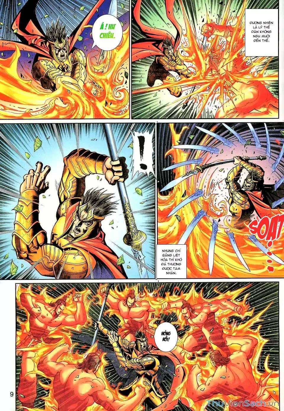 Truyện Tranh Đại Thánh Vương trang 4