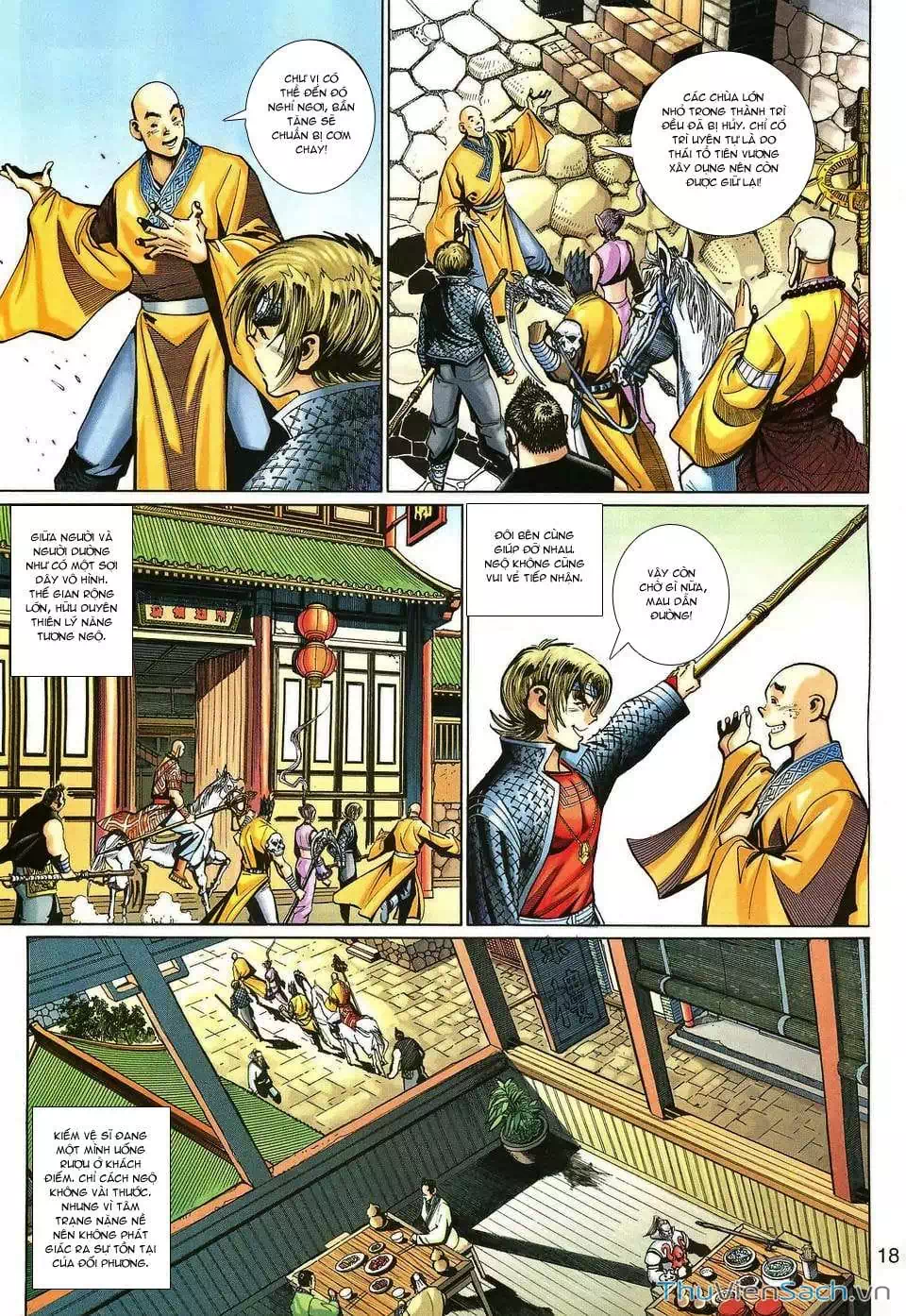 Truyện Tranh Đại Thánh Vương trang 4