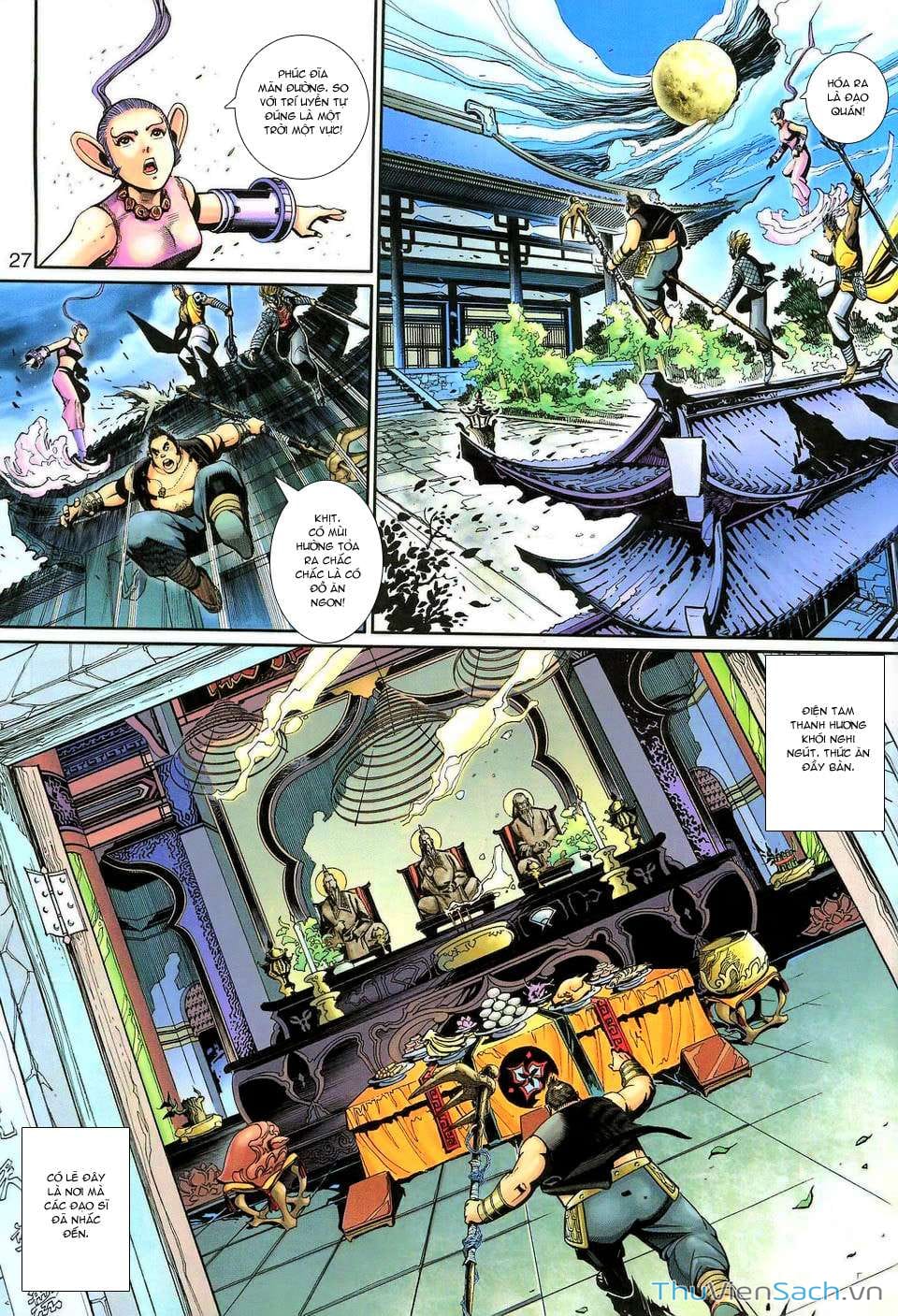 Truyện Tranh Đại Thánh Vương trang 4