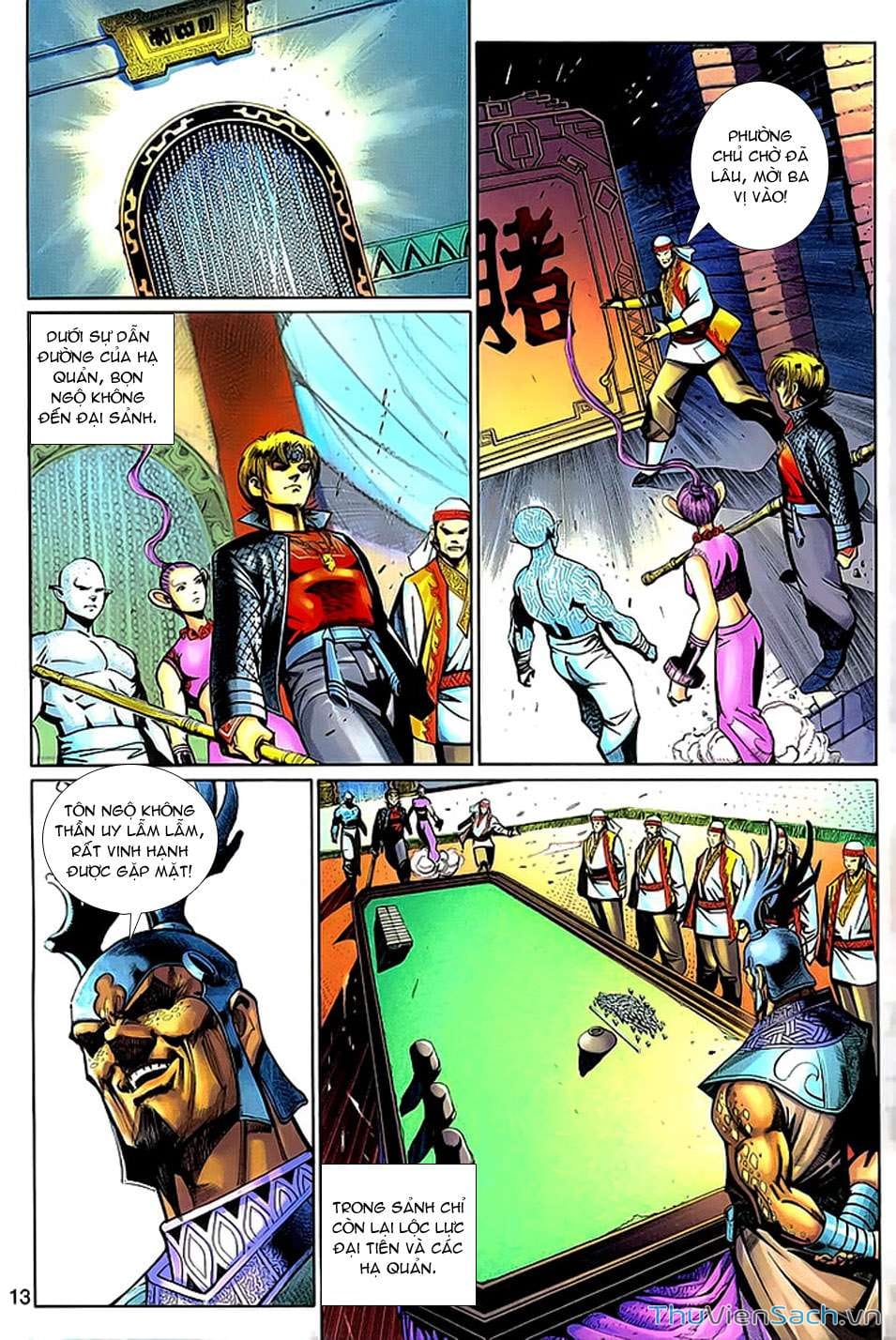 Truyện Tranh Đại Thánh Vương trang 4