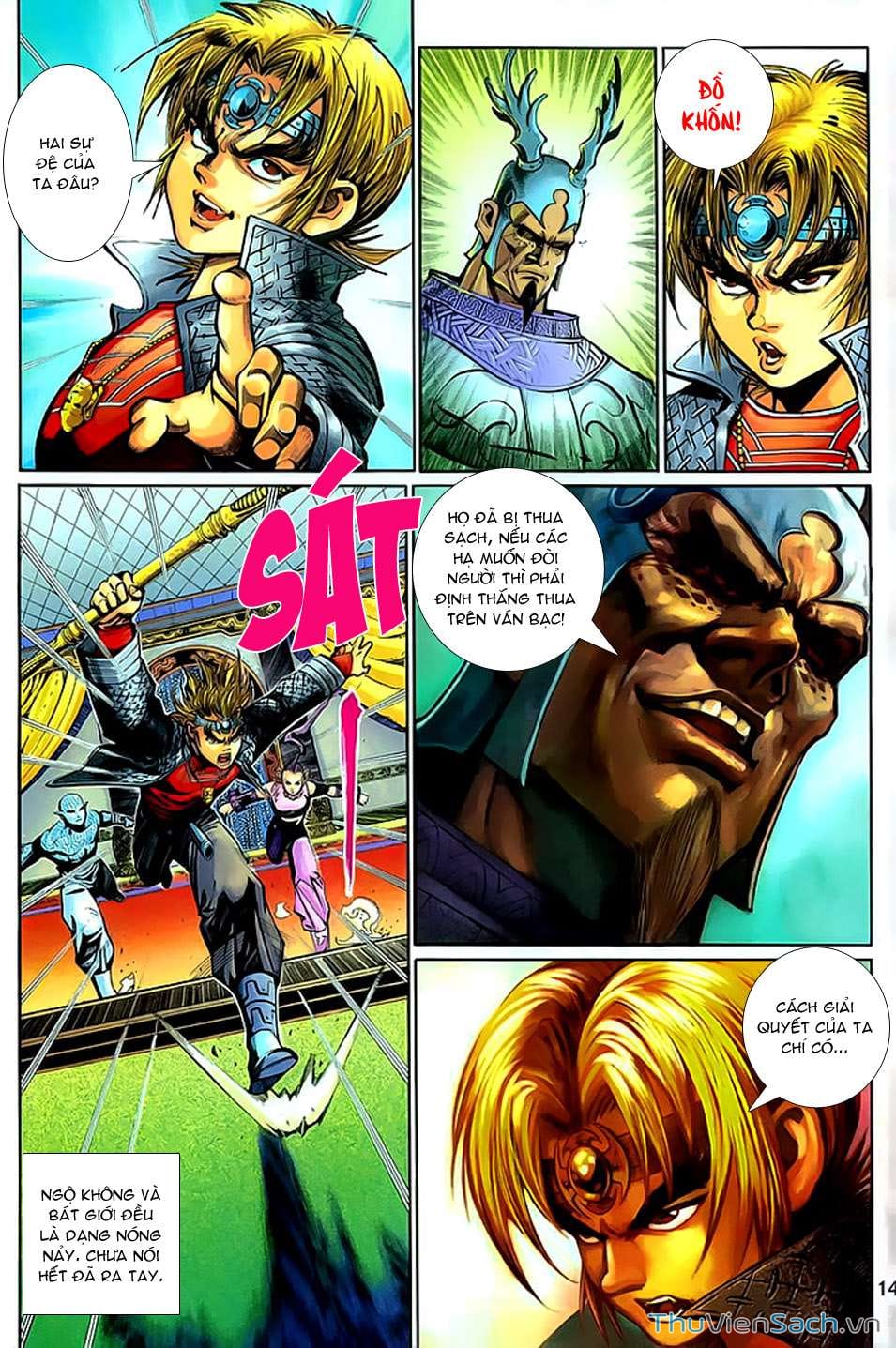 Truyện Tranh Đại Thánh Vương trang 4